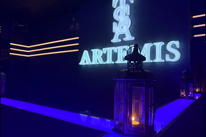 ARTEMIS 店内